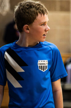 Blue Fussbally Game Jersey